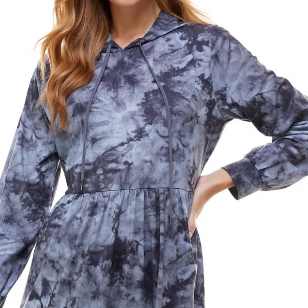 Bebop tie dye hoodie dress. Never worn